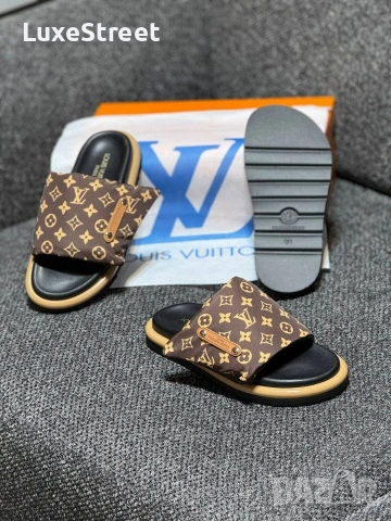 Louis VUITTON 🤍Дамски Чехли 