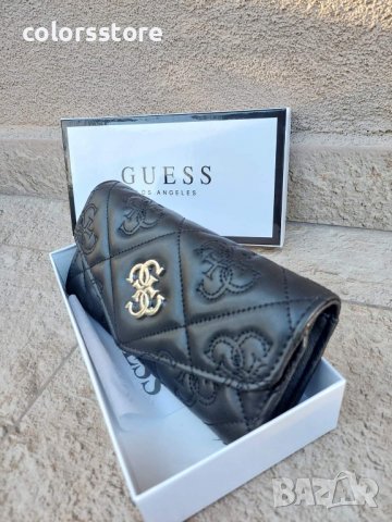 Черно портмоне с кутия  Guess код SG225, снимка 3 - Портфейли, портмонета - 36889574