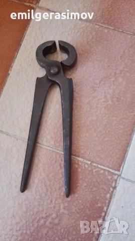 Стари метални инструменти . , снимка 8 - Клещи - 18622300