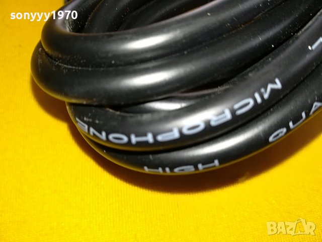 high quality prifessional-профи кабел за микрофон 2705221117, снимка 7 - Микрофони - 36890517