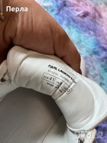 Karl Lagerfeld кецове 41 н, снимка 6 - Кецове - 47292755