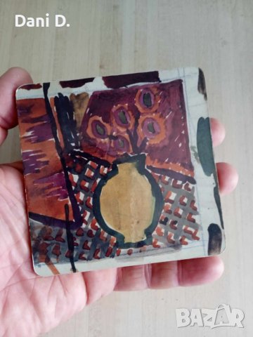 дизайнерска подложка за чаша от галерия Тейт Модърн в Лондон, снимка 2 - Чаши - 42308508