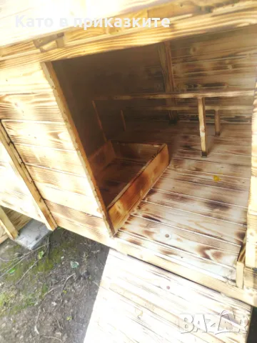 Кокошарник, Дървена клетка за пилета, снимка 6 - За птици - 50312014