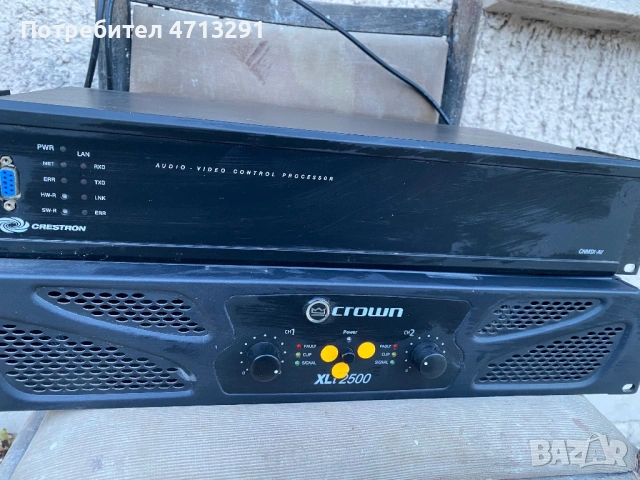 Crown XLI 2500 w, снимка 2 - Ресийвъри, усилватели, смесителни пултове - 54338570