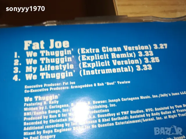 🍀FAT JOE CD-ВНОС GERMANY 1905251503, снимка 4 - CD дискове - 50346921