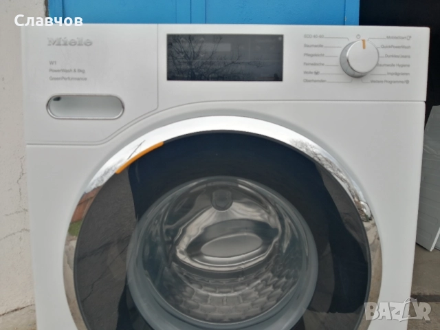 Пералня Miele W1 PowerWash 8 кг инверторен мотор , снимка 2 - Перални - 52537563