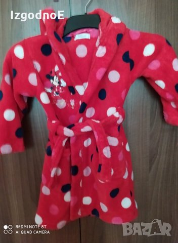 104 Страхотен халат на дисни с Мини Маус, снимка 1