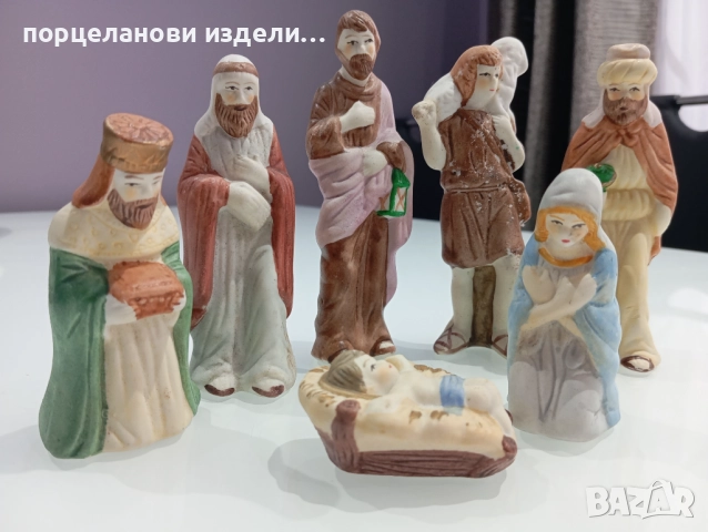 Порцеланови стари статуетки Рождество Христово