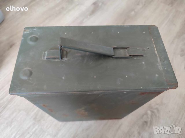Метална кутия от боеприпаси, снимка 7 - Други ценни предмети - 44416713
