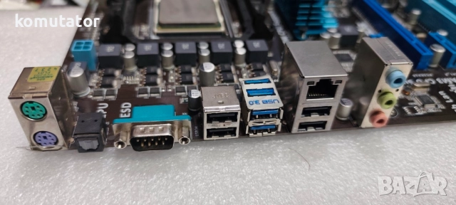 дънна платка АМ3+ Asus M4A77T/USB3,процесор Phenom X4 Black Edition, снимка 4 - Дънни платки - 52203238