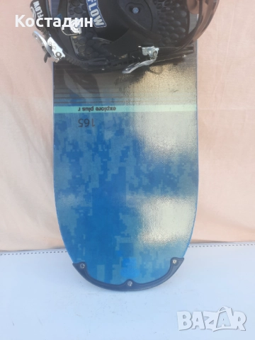 сноуборд  Elan Explore Plus R +автомати 165см. , снимка 4 - Зимни спортове - 52461773