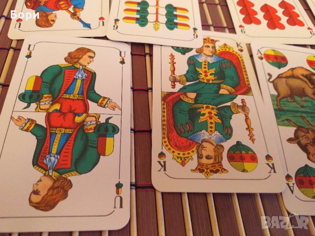 Немски карти, снимка 2 - Карти за игра - 29457490