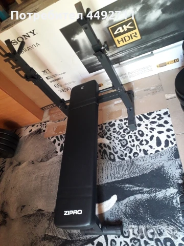 Продавам лежанка за фитнес, снимка 3 - Фитнес уреди - 50548999