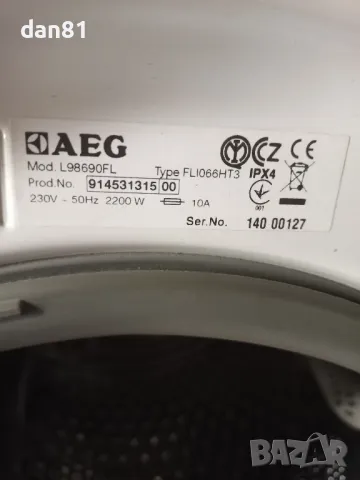 Пералня AEG Lavamat L98690FL за части, снимка 2 - Перални - 49575768