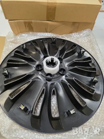 19" Тасове за Tesla model Y, ABS черен мат с капачки в 3 цвята, снимка 10 - Аксесоари и консумативи - 49316597