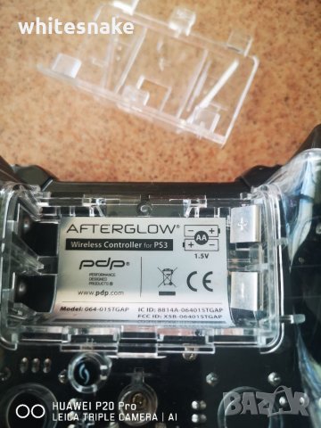 AFTERGLOW Wireless controller for PS3, Xbox one... Model: 064-015TGAP, снимка 8 - Джойстици и геймпадове - 35284991