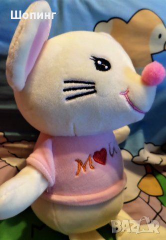 НОВО! Мека плюшена играчка+книжка+торбичка, снимка 4 - Плюшени играчки - 29794378