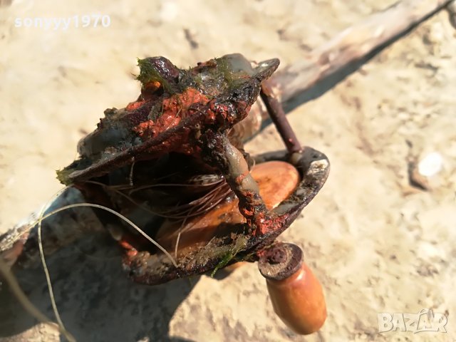 ретро въдица със стара макара 1метър 2208211951, снимка 2 - Антикварни и старинни предмети - 33890392