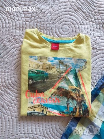 Лот панталон и тениска s.Oliver 116 / 122, снимка 2 - Детски тениски и потници - 36918265