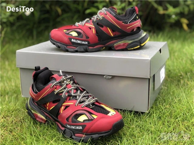 Balenciaga Track Sneaker "Red/Black/Yellow" 