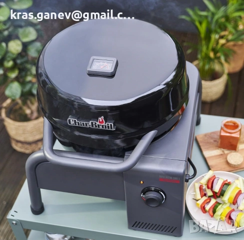 Електрическо барбекю Char-Broil Patio Bistro Cube E – TRU-Infrared, до 320°C, снимка 2 - Друга електроника - 54007676