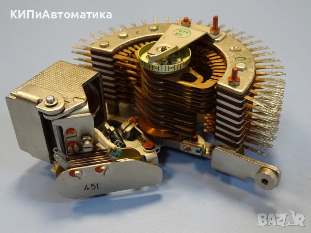 стъпков избирач ШИ-50/4 РСЗ.250.048Сл2 Rotary Stepper Relay USSR, снимка 9 - Резервни части за машини - 50909598