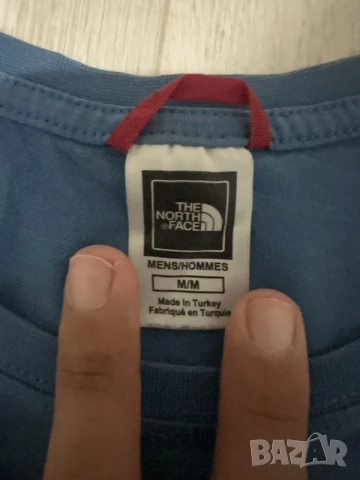 The North Face мъжка тениска M синя, снимка 6 - Тениски - 55874278