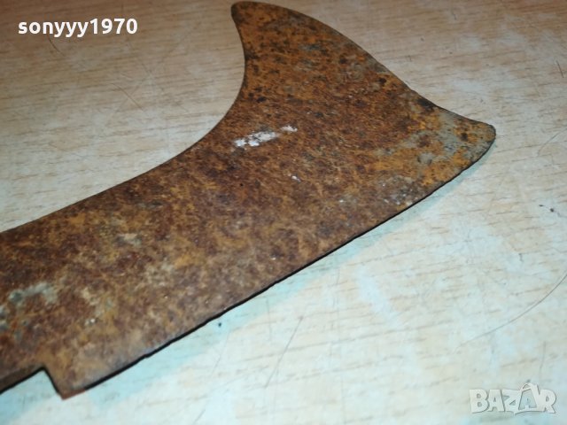 КУКРИ-САТЪР-СТАР ОТ ФРАНЦИЯ 32Х13СМ-France 🇫🇷 0512211614, снимка 6 - Антикварни и старинни предмети - 35037148