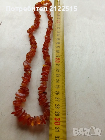 Стар кехлибар колие, снимка 3 - Колиета, медальони, синджири - 54067011