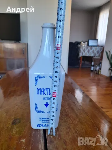 Стара порцеланова бутилка Мастика,Винпром, снимка 7 - Други ценни предмети - 50129880