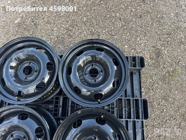 4бр.Оригинални джанти 16цола 4x108 за пикапи Berlingo(2008-2022),Partner(2008-2023), снимка 6 - Гуми и джанти - 54012043