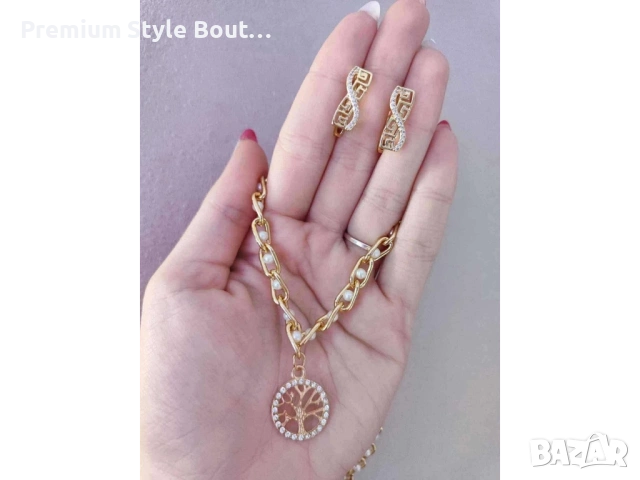 Колие и обеци 