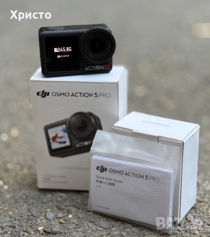 Спортна видеокамера DJI Osmo Action 5 Pro, 4K120, 40MP, Adventure Combo 