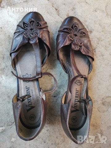 Обувки Venturini, естествена кожа, снимка 6 - Дамски ежедневни обувки - 21120377