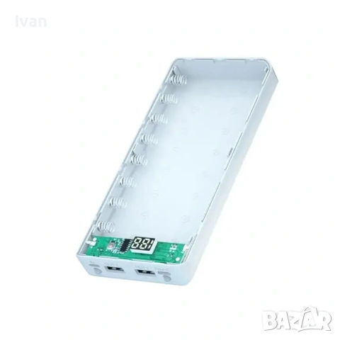 Външна батерия Power Bank за 8 броя батерии 18650, снимка 3 - Оригинални батерии - 53983297