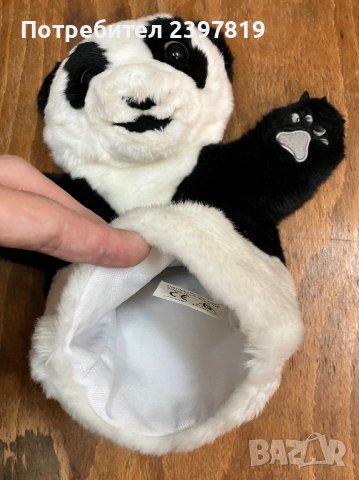 Плюшена мечка ръкавица, снимка 2 - Плюшени играчки - 38784883