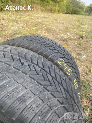 245 40 18 BRIDGESTONE DOT2520 6мм.грайфер, снимка 2 - Гуми и джанти - 56466241
