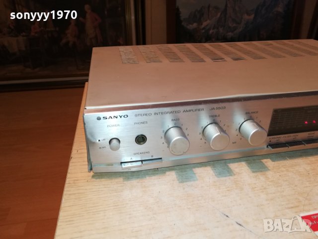 sanyo ja5503 amplifier made in japan 1703212002, снимка 8 - Ресийвъри, усилватели, смесителни пултове - 32201439
