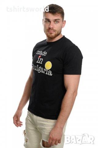 Нова мъжка тениска с дигитален печат България, MADE IN BULGARIA, снимка 3 - Тениски - 29889981