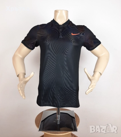 Nike Tennis Court Advantage - Оригинална мъжка тениска с яка р-р S, снимка 3 - Тениски - 51932298