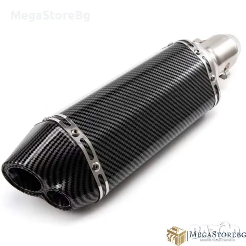 Гърне за мотор мотоциклет PA944 - 40см - КАРБОН, снимка 5 - Аксесоари и консумативи - 49346203