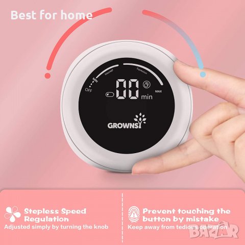 Помпата за кърма GROWNSY- двойна, безжична, със смарт управление, снимка 3 - Помпи за кърма - 37442008