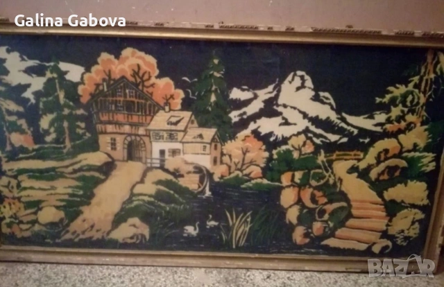 Ковьор в рамка , снимка 2 - Картини - 26482791