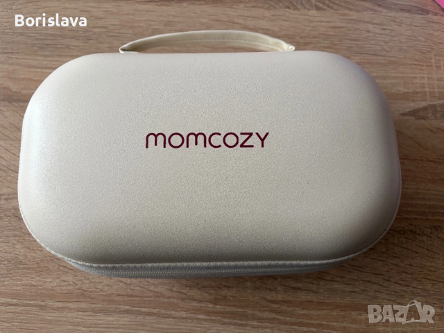 Двойна електрическа помпа за кърма Momcozy M5 Hands-Free + подарък - пликове за кърма  kikka boo