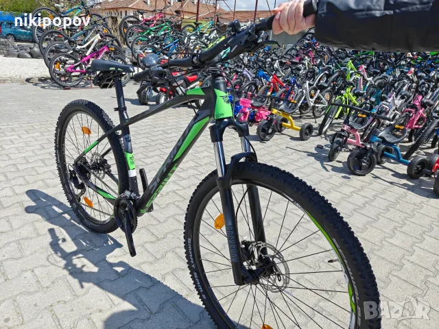 Промо велосипед 29" Sprint APOLON черен/зелен, снимка 5 - Велосипеди - 56079867