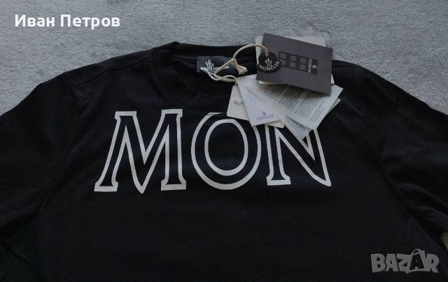 Amiri Moncler мъжка тениска фланелка блуза спортна памучна 100% унисекс уникат , снимка 18 - Тениски - 40353266
