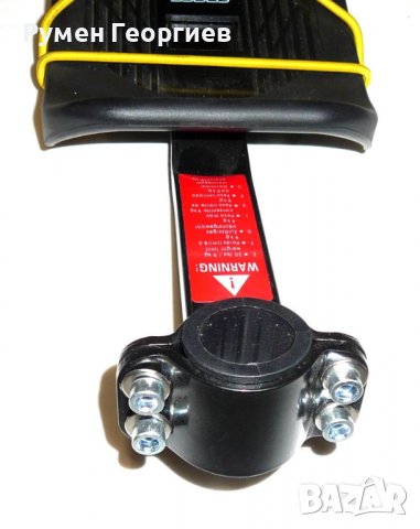 Алуминиев заден багажник за велосипед - захващане за колче , снимка 3 - Аксесоари за велосипеди - 39351293