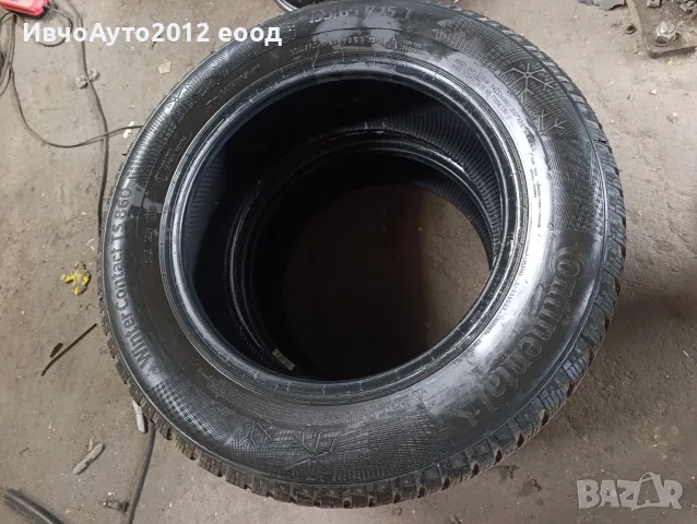 Зимни гуми 195/65/15 Continental , снимка 2 - Гуми и джанти - 56503295