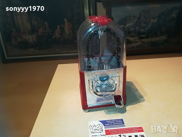 поръчано-CLASSIC-ретро машина за бонбони-метална-внос швеция, снимка 2 - Колекции - 29154323