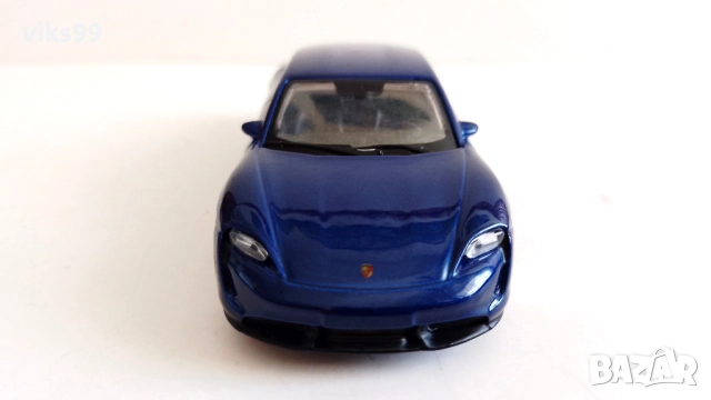 Bburago Porsche Taycan Turbo S - Мащаб 1:46, снимка 7 - Колекции - 52898457
